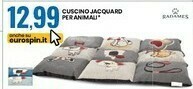 Eurospin Cuscino jacquard per animali offerta