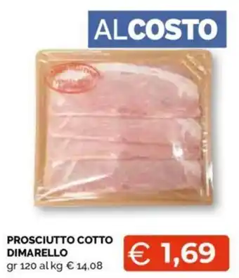 Mercatò PROSCIUTTO COTTO DIMARELLO gr 120 offerta