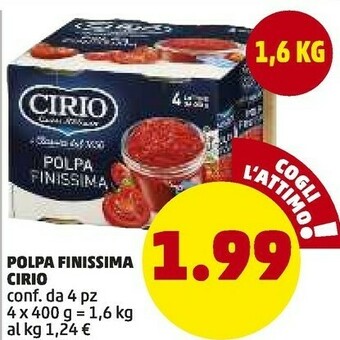 PENNY Cirio polpa finissima offerta
