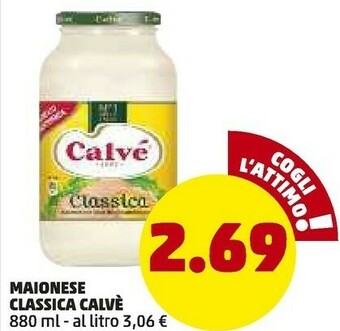 PENNY Calve maionese classica offerta