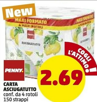 PENNY Penny carta asciugatutto offerta