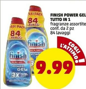 PENNY Finish power gel offerta