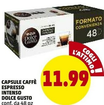 PENNY Intenso dolce gusto capsule caffe espresso offerta