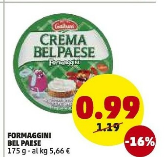 PENNY Galbani formaggini bel paese offerta