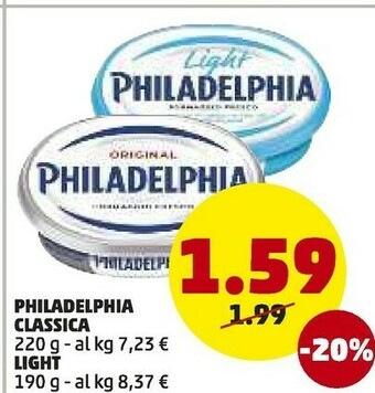 PENNY Philadelphia classica offerta