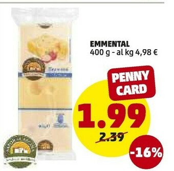 PENNY Emmental offerta