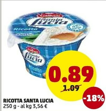 PENNY Galbani ricotta santa lucia offerta
