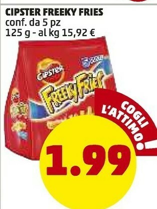 PENNY Fries cipster freeky offerta