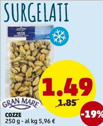PENNY Cozze offerta