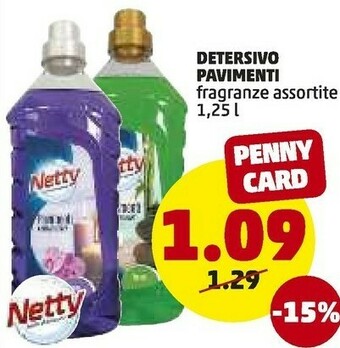 PENNY Detersivo pavimenti offerta