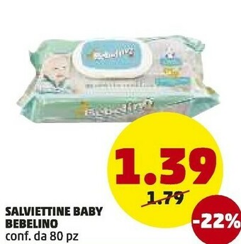 Bebelino salviettine baby