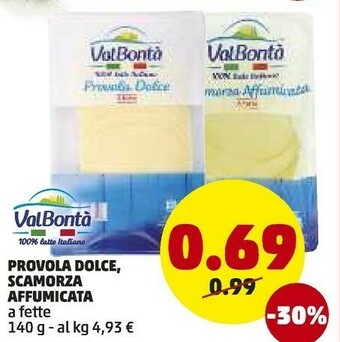 PENNY Provola dolce offerta