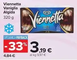 Carrefour Market Viennetta Vaniglia Algida offerta