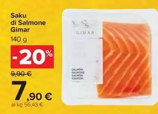 Carrefour Market Saku di Salmone Gimar offerta