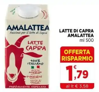 Gran mercato LATTE DI CAPRA AMALATTEA ml 500 offerta