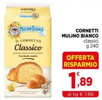 Gran mercato CORNETTI MULINO BIANCO classici g240 offerta