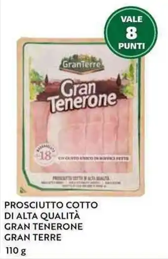 Il Gigante PROSCIUTTO COTTO DI ALTA QUALITÀ GRAN TENERONE GRAN TERRE 110 G offerta