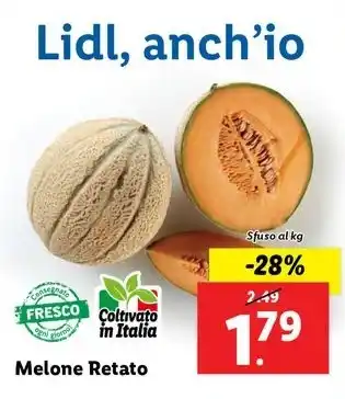 Lidl Melone Retato offerta