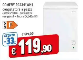 A&O COMFEE' RCC141WH1 congelatore a pozzo offerta