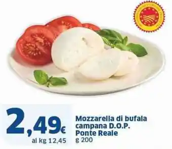 Sigma Mozzarella di bufala campana D.O.P. Ponte Reale g 200 offerta