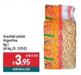 Altasfera Arachidi salate Argentina kg.1 offerta