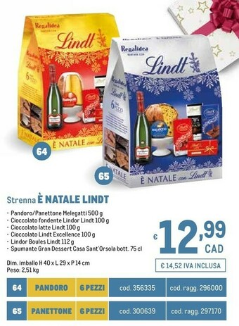 Metro Cioccolato offerta