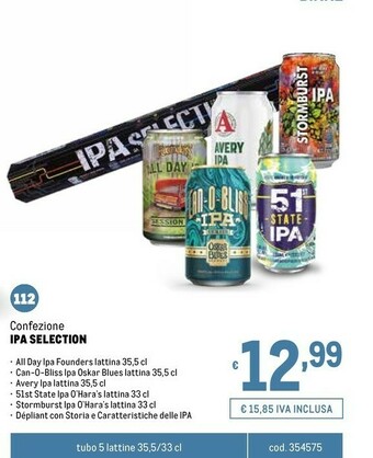 Metro Birra offerta