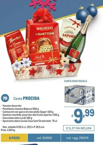 Metro Cesti natalizi offerta