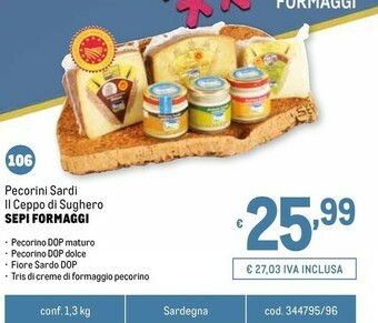 Metro Pecorino offerta
