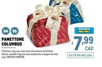 Metro Panettone offerta