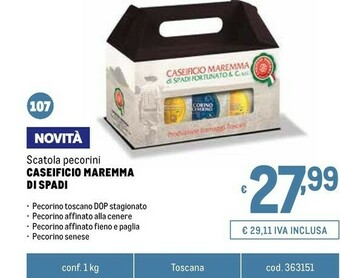 Metro Pecorino offerta