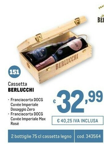 Metro Spumante offerta