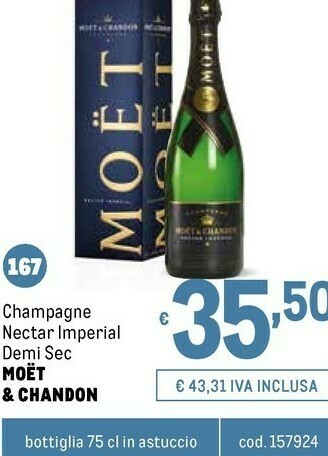 Metro Champagne offerta
