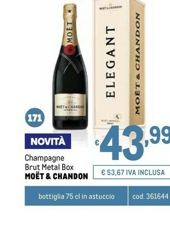 Metro Champagne offerta