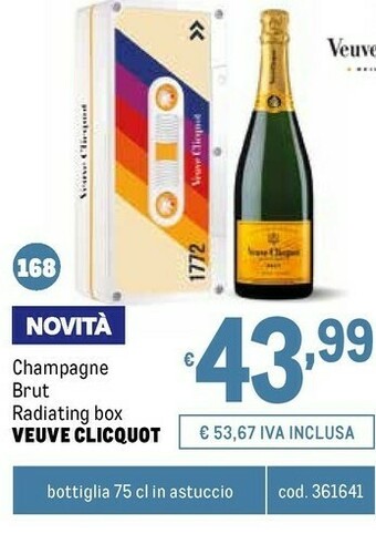 Metro Champagne offerta