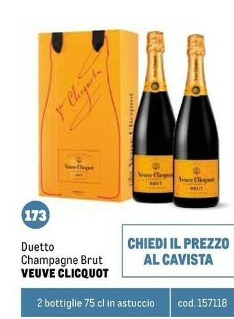 Metro Champagne offerta
