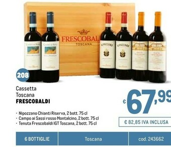 Metro Vino rosso offerta