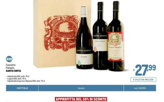 Metro Vino rosso offerta