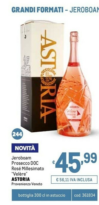 Metro Prosecco offerta