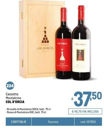 Metro Vino rosso offerta