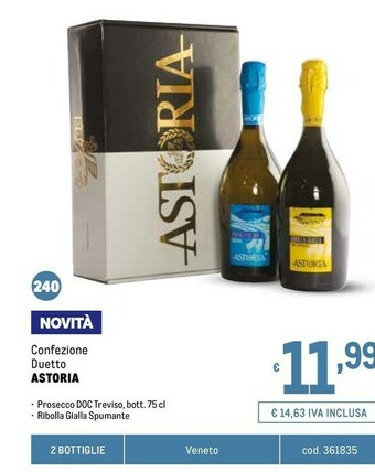 Metro Spumante offerta