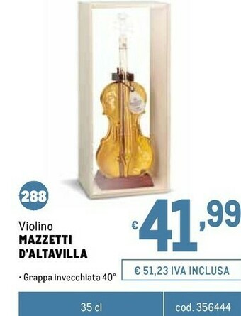 Metro Grappa offerta