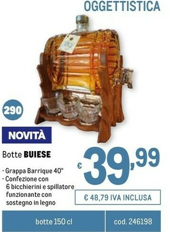 Metro Grappa offerta