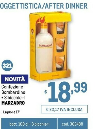 Metro Bicchieri offerta