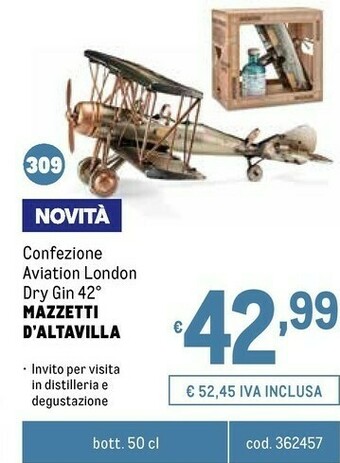 Metro Gin offerta