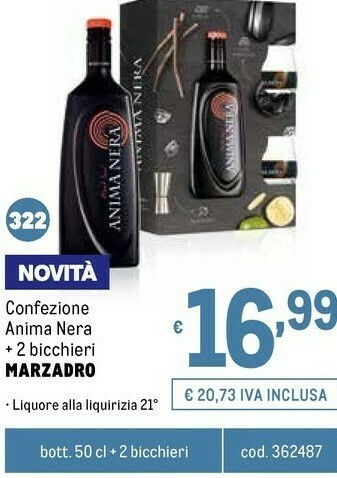 Metro Liquore offerta