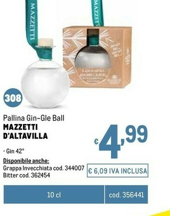 Metro Grappa offerta