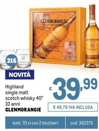 Metro Whisky offerta