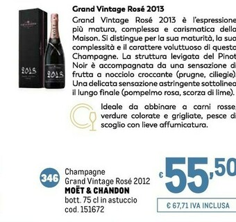 Metro Champagne offerta