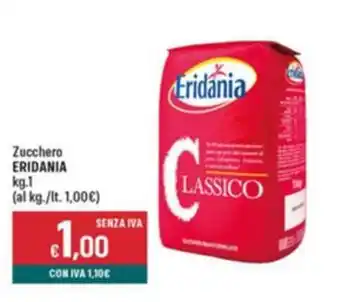Altasfera Zucchero ERIDANIA kg.1 offerta